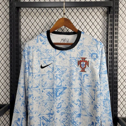 2024 Long Sleeves Portugal Away Soccer Jersey FTBL4ALL