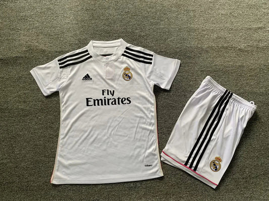 2014/2015 Retro Kids Size Real Madrid Home Soccer Jersey FTBL4ALL