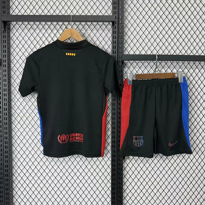 2024/2025 Barcelona x Travis Scott Kids Size Away Football Jersey FTBL4ALL