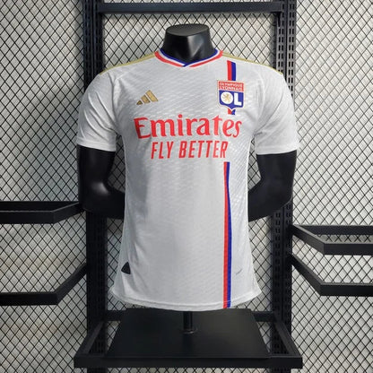 2023/2024 Lyon Home Football Shirt - Player Version FTBL4ALL