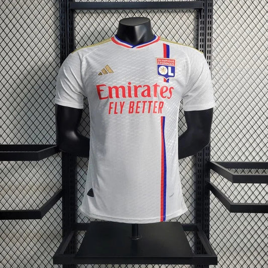 2023/2024 Lyon Home Football Shirt - Player Version FTBL4ALL