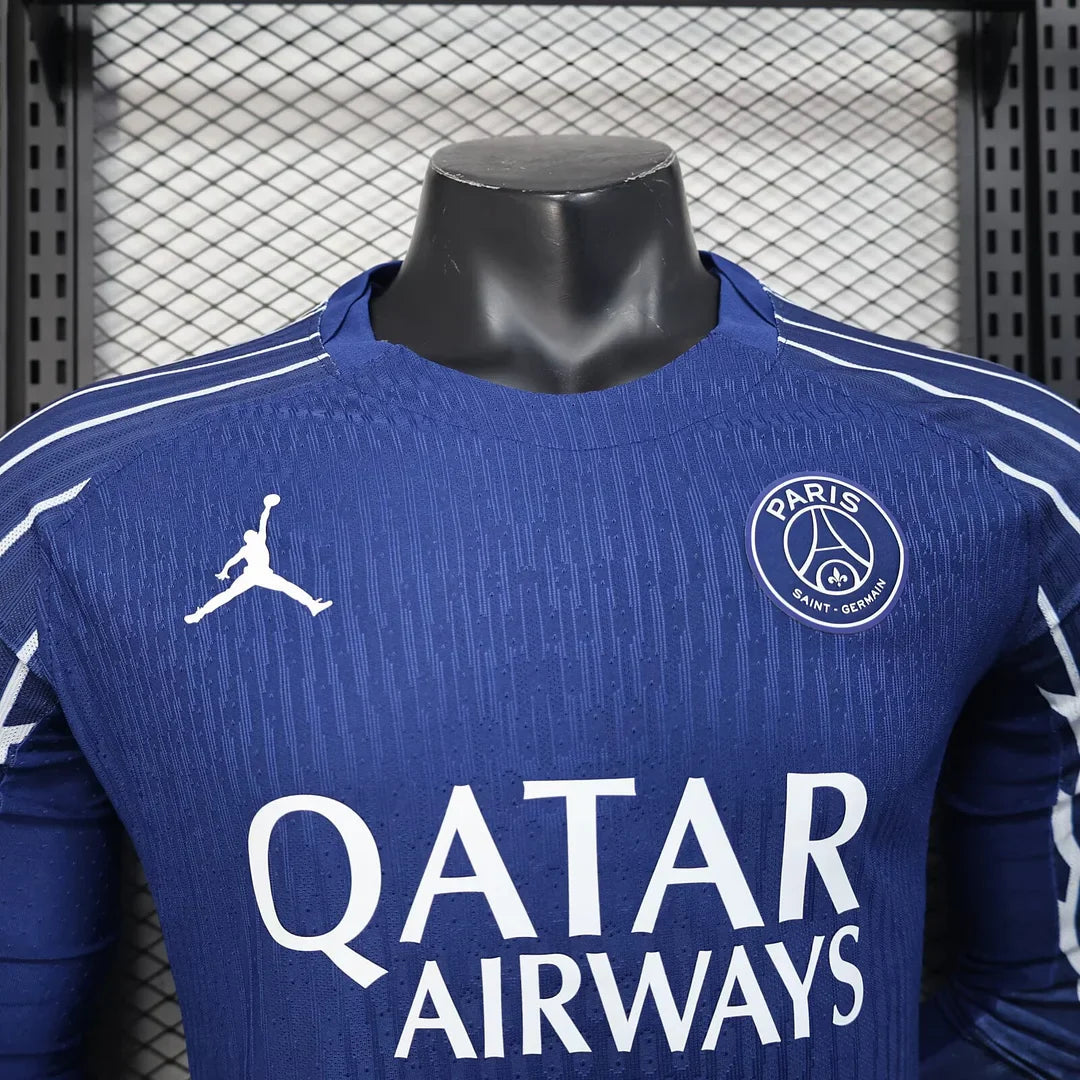 2024/2025 Psg Paris Saint-Germain Long Sleeve Fourth Away Player Version Jersey FTBL4ALL