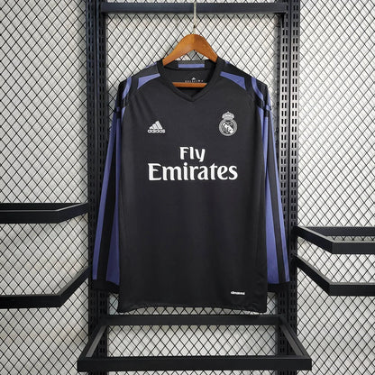 2016/2017 Retro Long Sleeve Real Madrid Third Away Football Shirt 1:1 Thai Quality FTBL4ALL