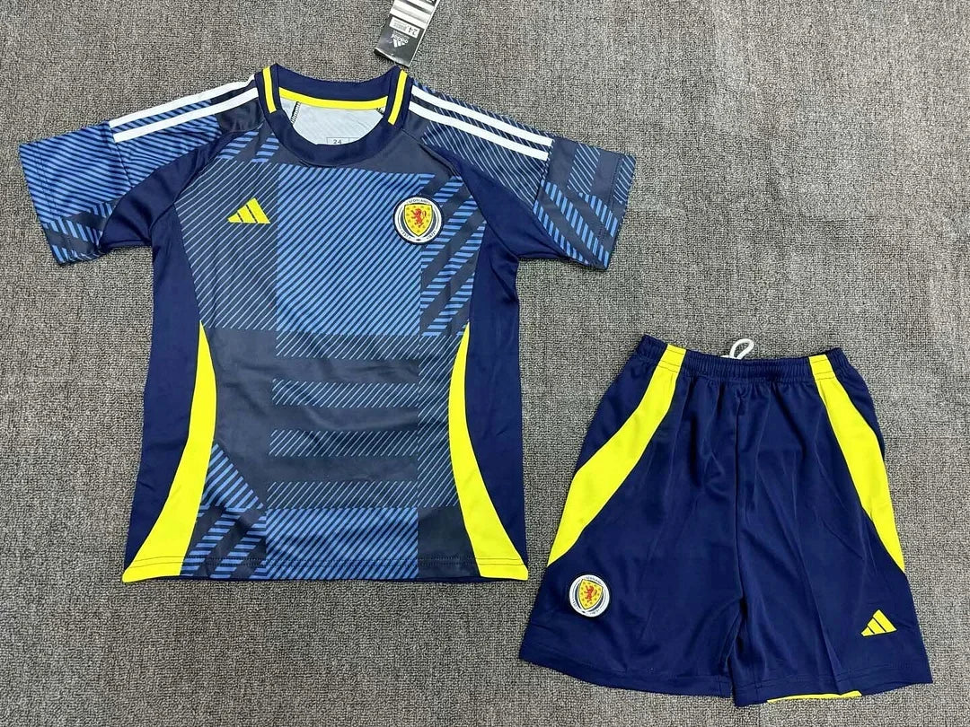2024 Kids Size Scotland National Team Home Football Shirt 1:1 Thai Quality FTBL4ALL