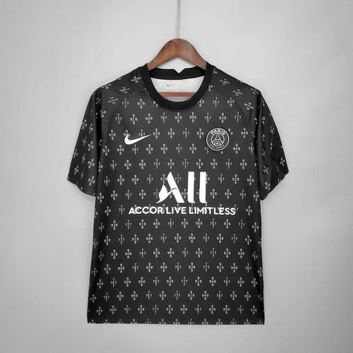 2021/2022 Retro Psg Paris Saint-Germain Training Wear Black FTBL4ALL