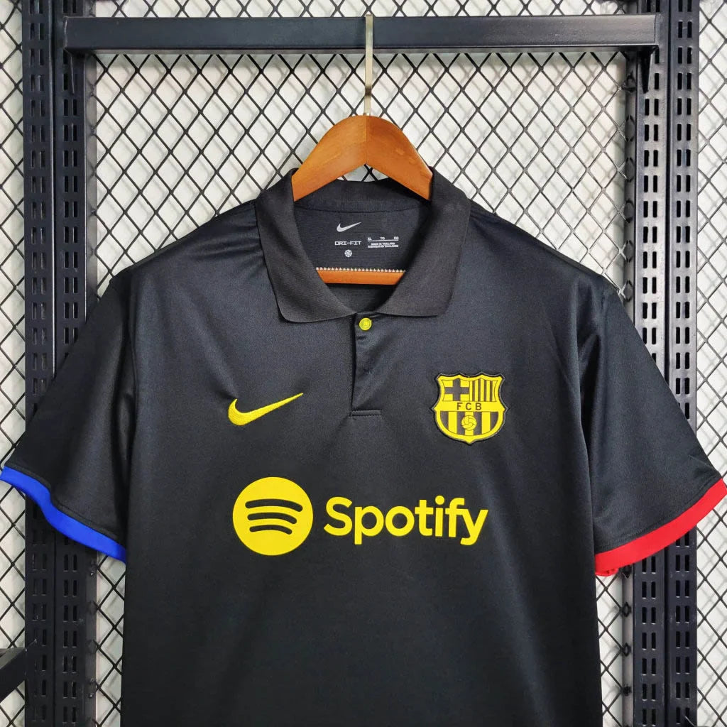 2023/2024 Barcelona POLO Black Shirt FTBL4ALL