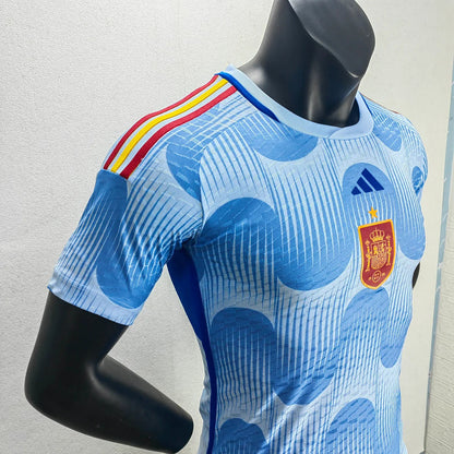2022 FIFA World Cup Spain Away Soccer Shirt - Player Version FTBL4ALL
