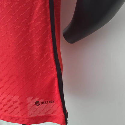 2022 FIFA World Cup Belgium Home Soccer Shirt - Player Version FTBL4ALL