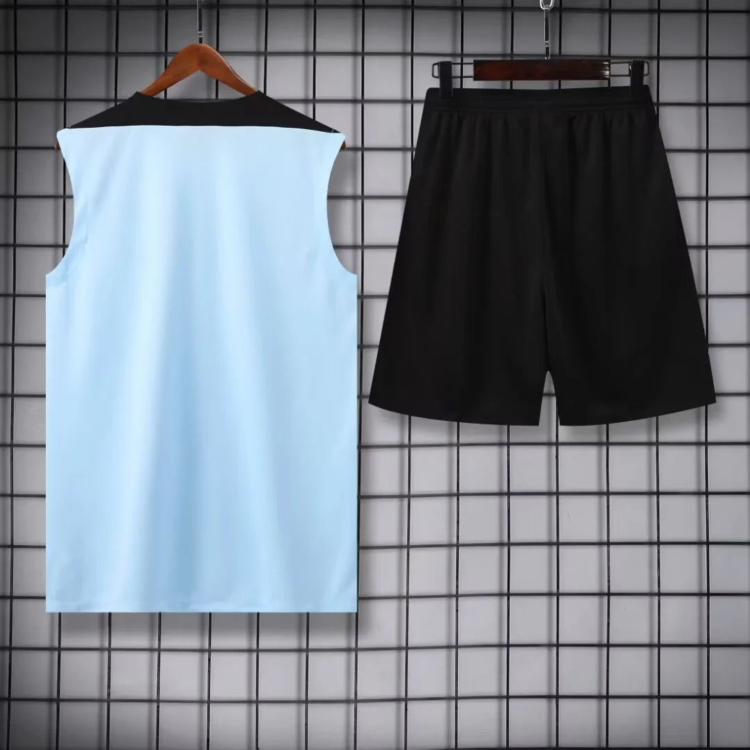 2024/2025 Barcelona Pre-match Training White Jersey+Shorts 1:1 Thai Quality FTBL4ALL