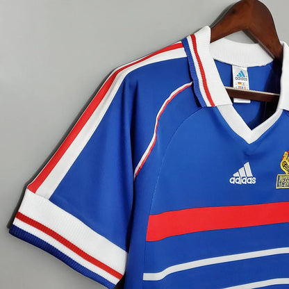 1998 Retro France Home Football Shirt FTBL4ALL