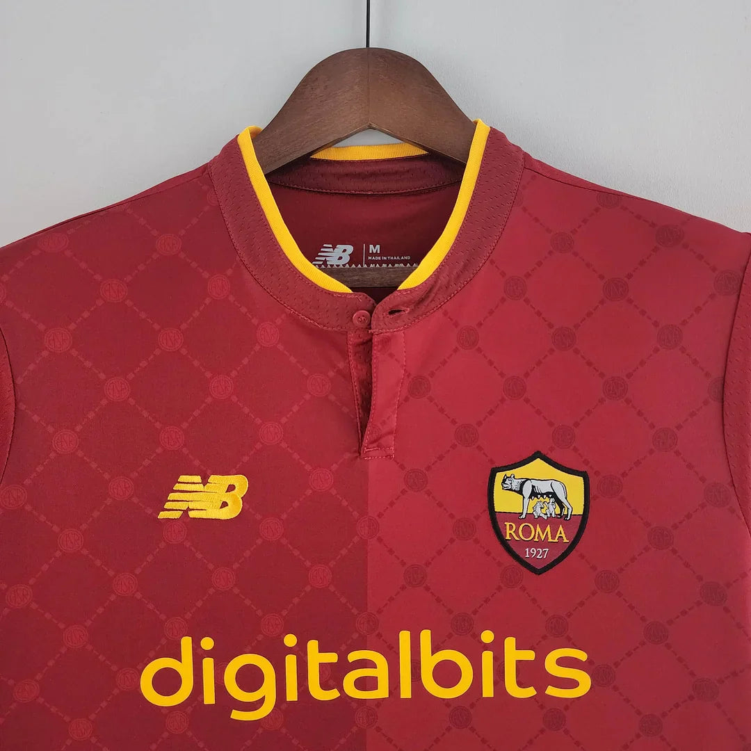 2022/2023 Roma Home Soccer Jersey 1:1 Thai Quality FTBL4ALL
