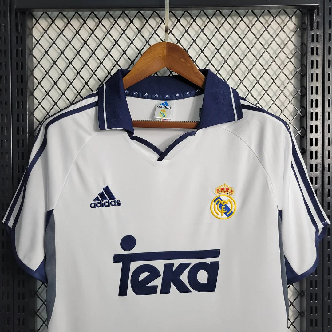 2000/2001 Retro Real Madrid Home Football Shirt 1:1 Thai Quality FTBL4ALL
