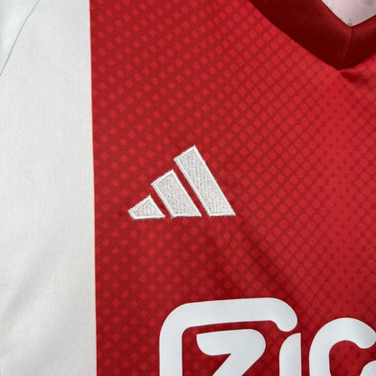 2025/2026 Ajax Home Football Shirt Kids Size FTBL4ALL