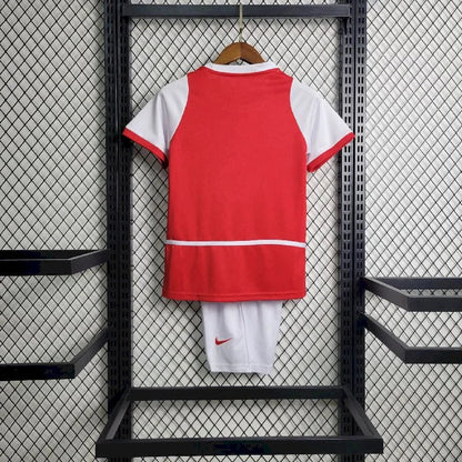 2002/2004 Retro Kids Size Arsenal Home Football Shirt 1:1 Thai Quality FTBL4ALL