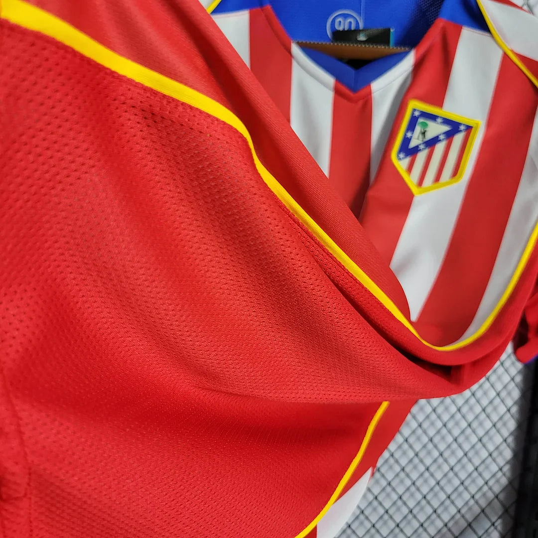 2004/2005 Retro Atletico Madrid Home Soccer Jersey 1:1 Thai Quality FTBL4ALL