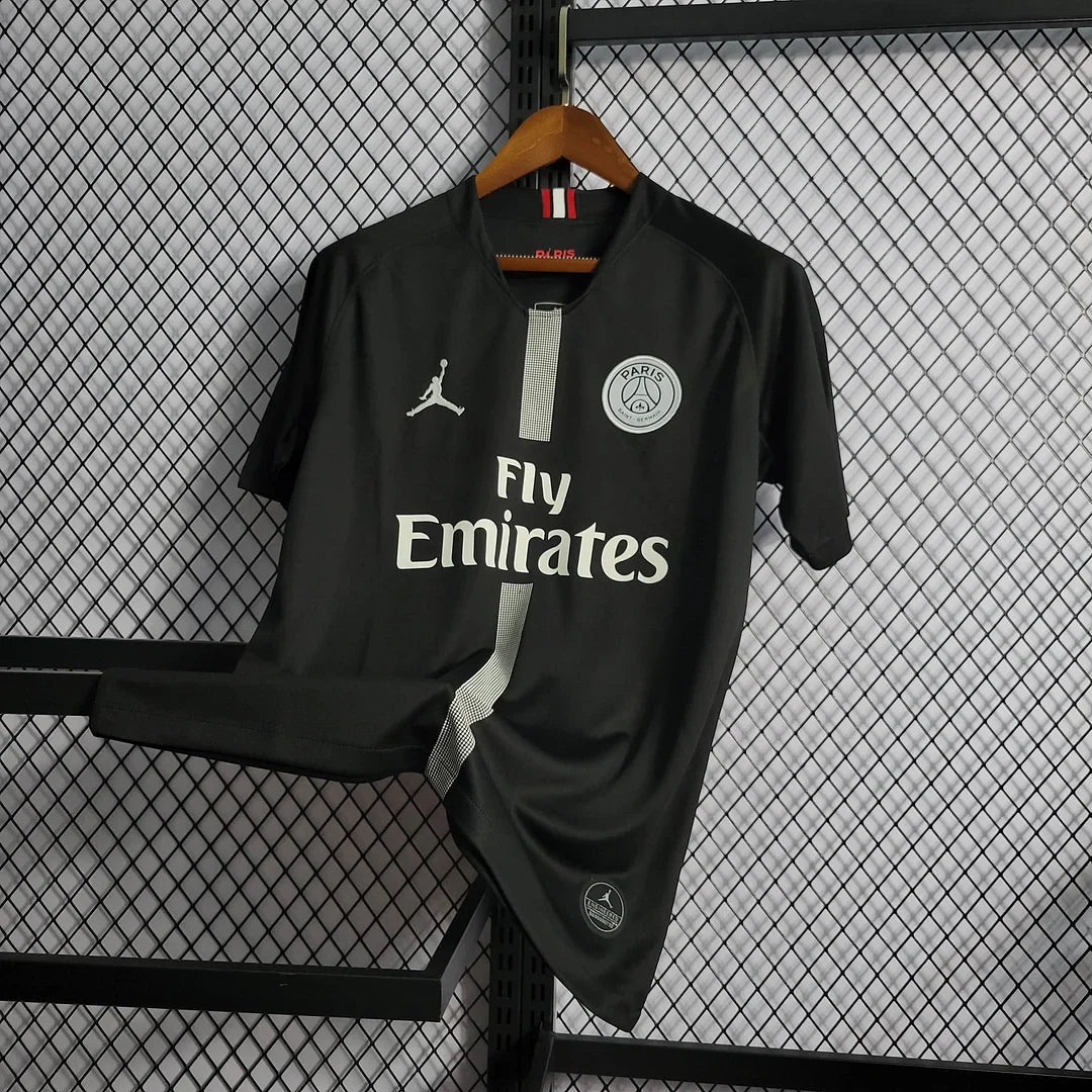 2018/2019 Retro Psg Paris Saint-Germain Black Soccer Jersey FTBL4ALL