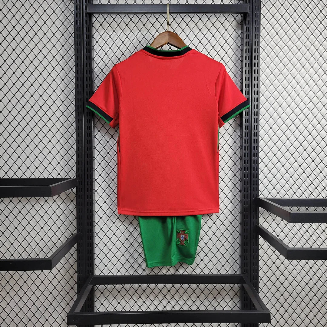 2024 Portugal Home Football Shirt Kids Size 1:1 Thai Quality FTBL4ALL