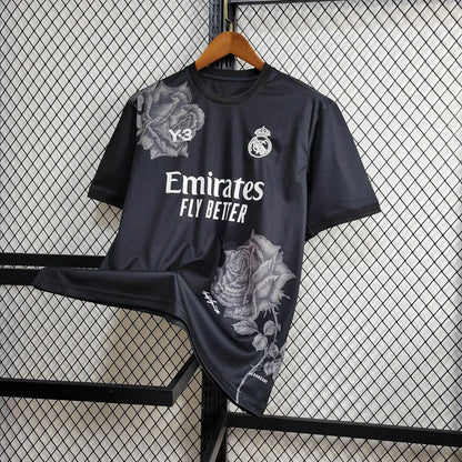 2024/2025 Real Madrid Y-3 Special Edition Black Football Shirt FTBL4ALL