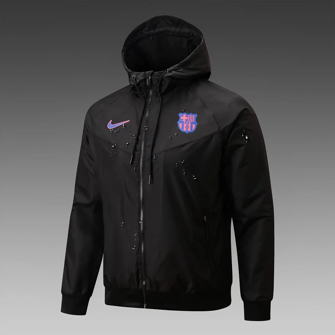 2024/2025 Barcelona Windbreaker Black Jersey 1:1 Thai Quality FTBL4ALL