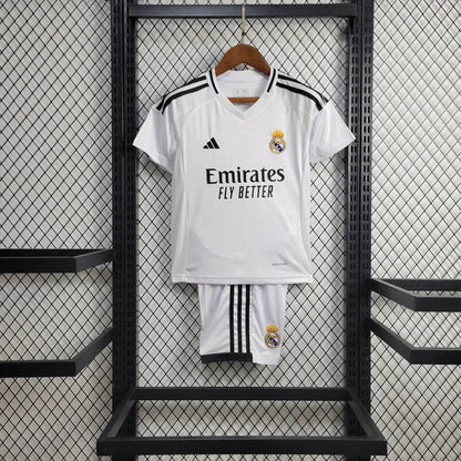 2024/2025 Real Madrid Home Football Shirt 1:1 Thai Quality Kids Size FTBL4ALL