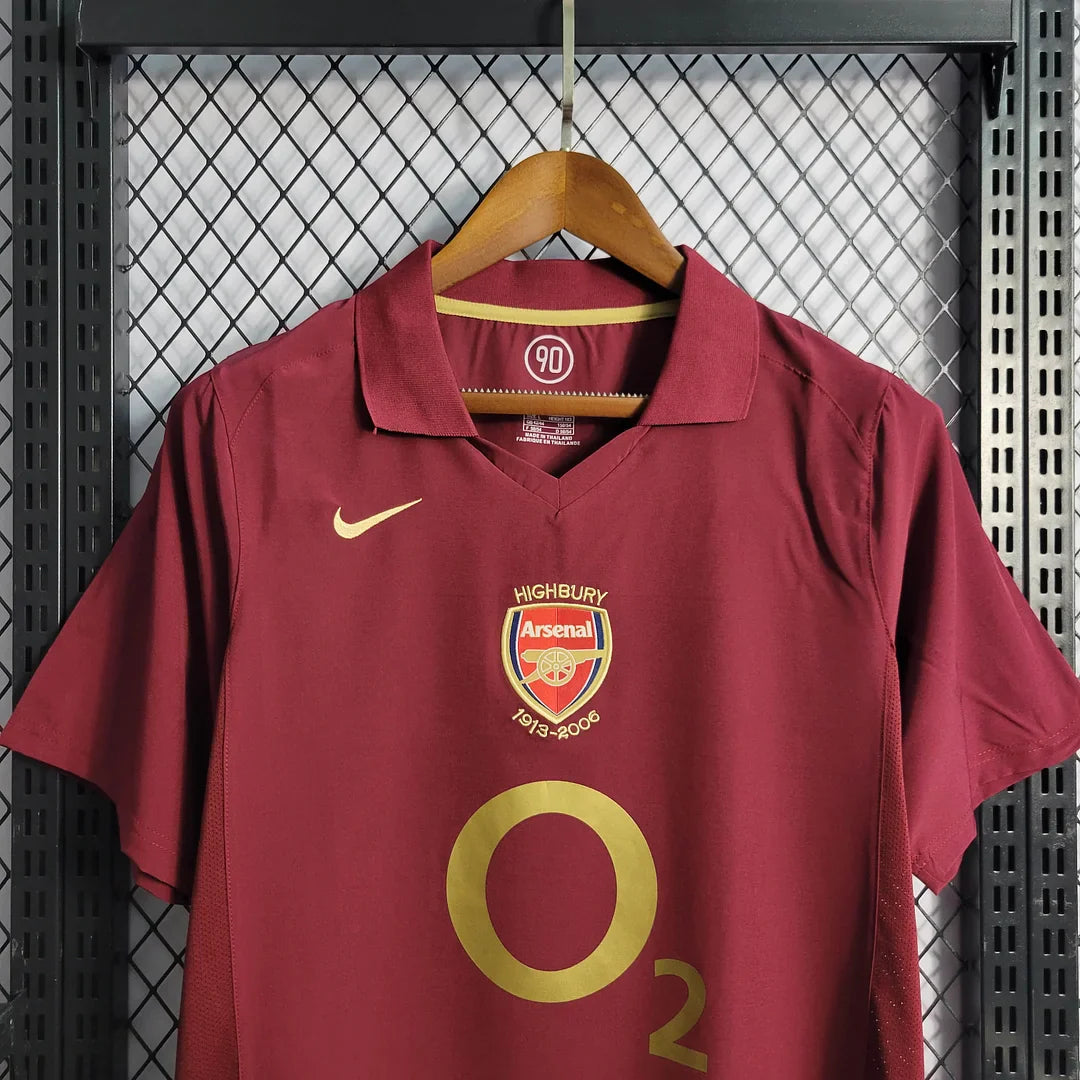 2005/2006 Retro Arsenal Home Football Shirt 1:1 Thai Quality FTBL4ALL
