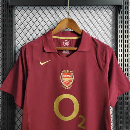 2005/2006 Retro Arsenal Home Football Shirt 1:1 Thai Quality FTBL4ALL