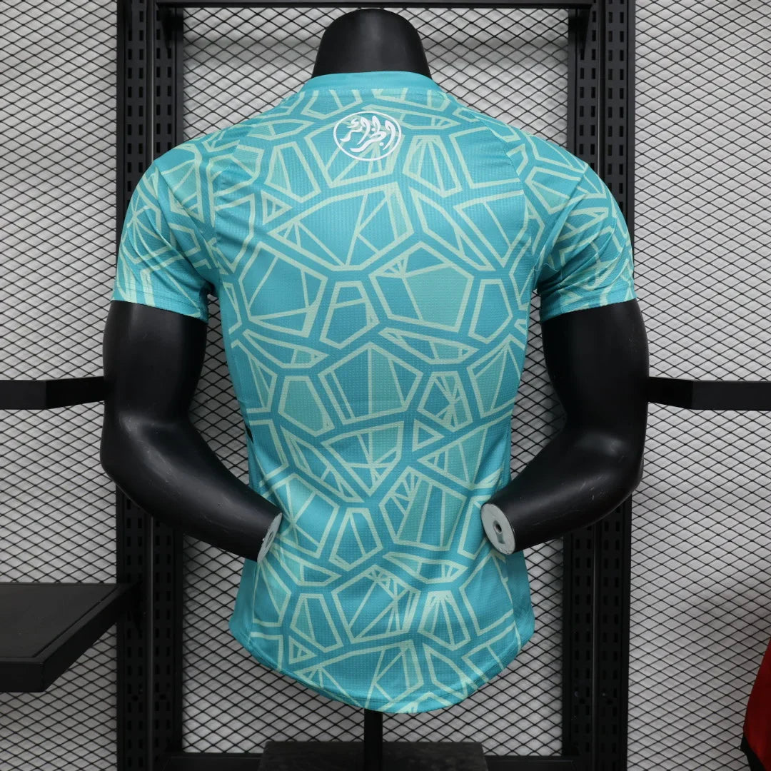 2023/2024 Algeria National Team Blue Shirt - Player Version FTBL4ALL