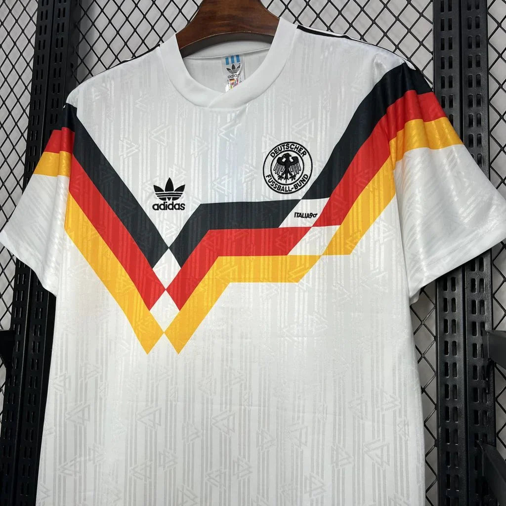 1990 Retro Soccer Jersey Germany Home FTBL4ALL