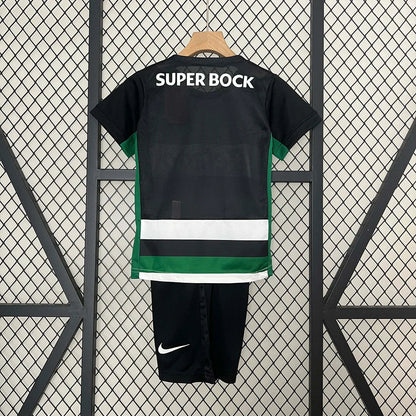2024/2025 Sporting Lisbon Home Football Shirt 1:1 Thai Quality Kids Size FTBL4ALL
