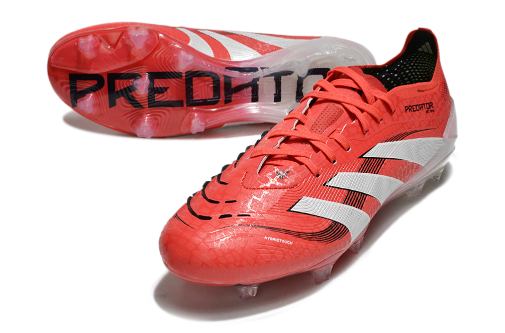 Predator Elite FG Laces Red CC