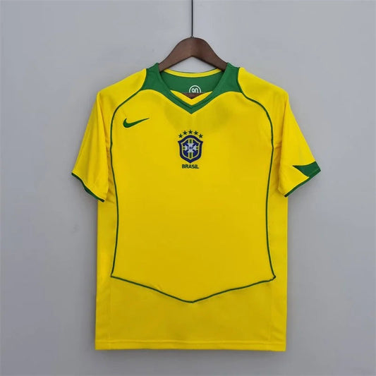 2004 Retro Brazil Soccer Jersey Home FTBL4ALL