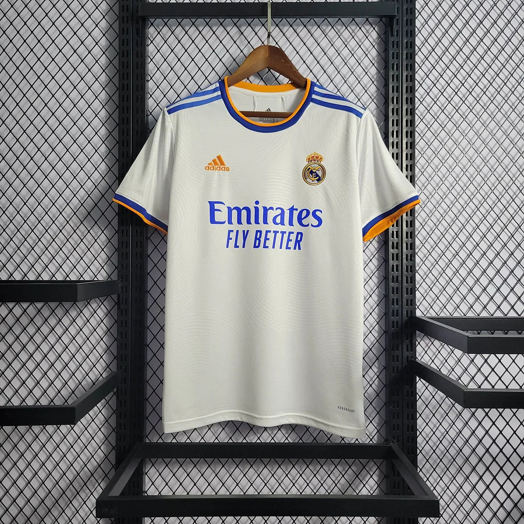 2021/2022 Retro Real Madrid Football Shirt Home FTBL4ALL