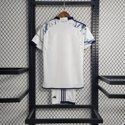 2023 Italy Away Soccer Shirt Kids Size FTBL4ALL