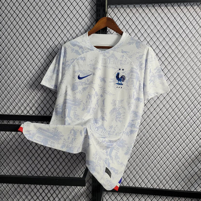 2022 FIFA World Cup France Away Football Shirt White FTBL4ALL