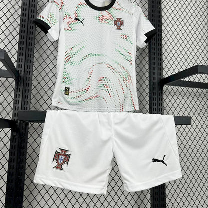 2025 Portugal Away Football Shirt Kids Size 1:1 FTBL4ALL