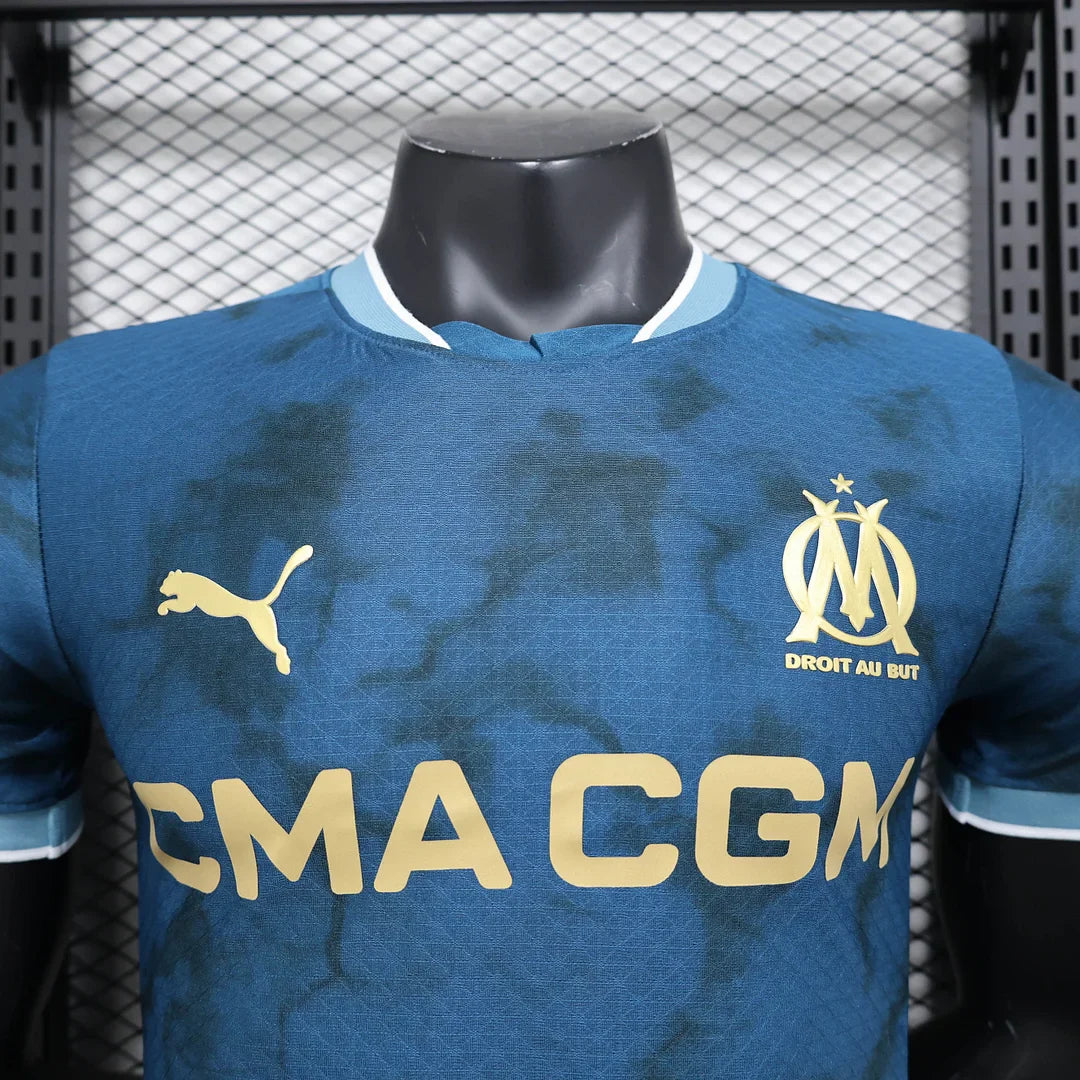 2024/2025 Olympique de Marseille Away Football Jersey - Player Version FTBL4ALL