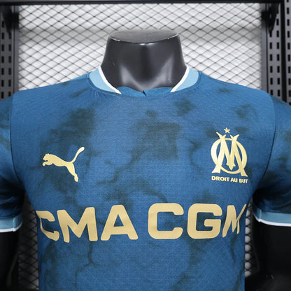 2024/2025 Olympique de Marseille Away Football Jersey - Player Version FTBL4ALL