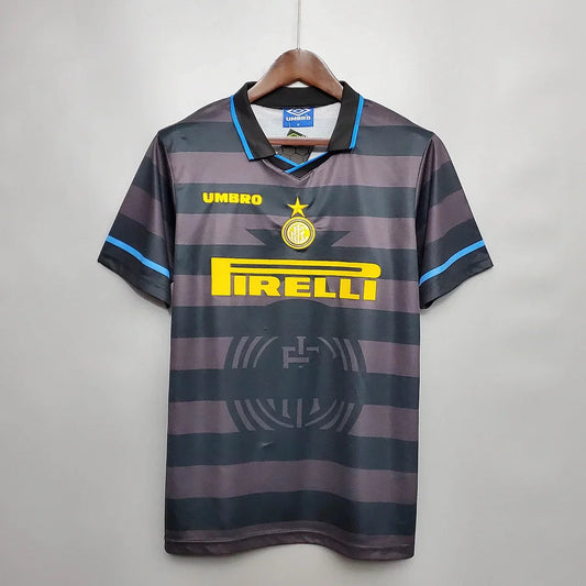 1997/1998 Retro Internazionale Milan Away Football Jersey 1:1 Thai Quality FTBL4ALL
