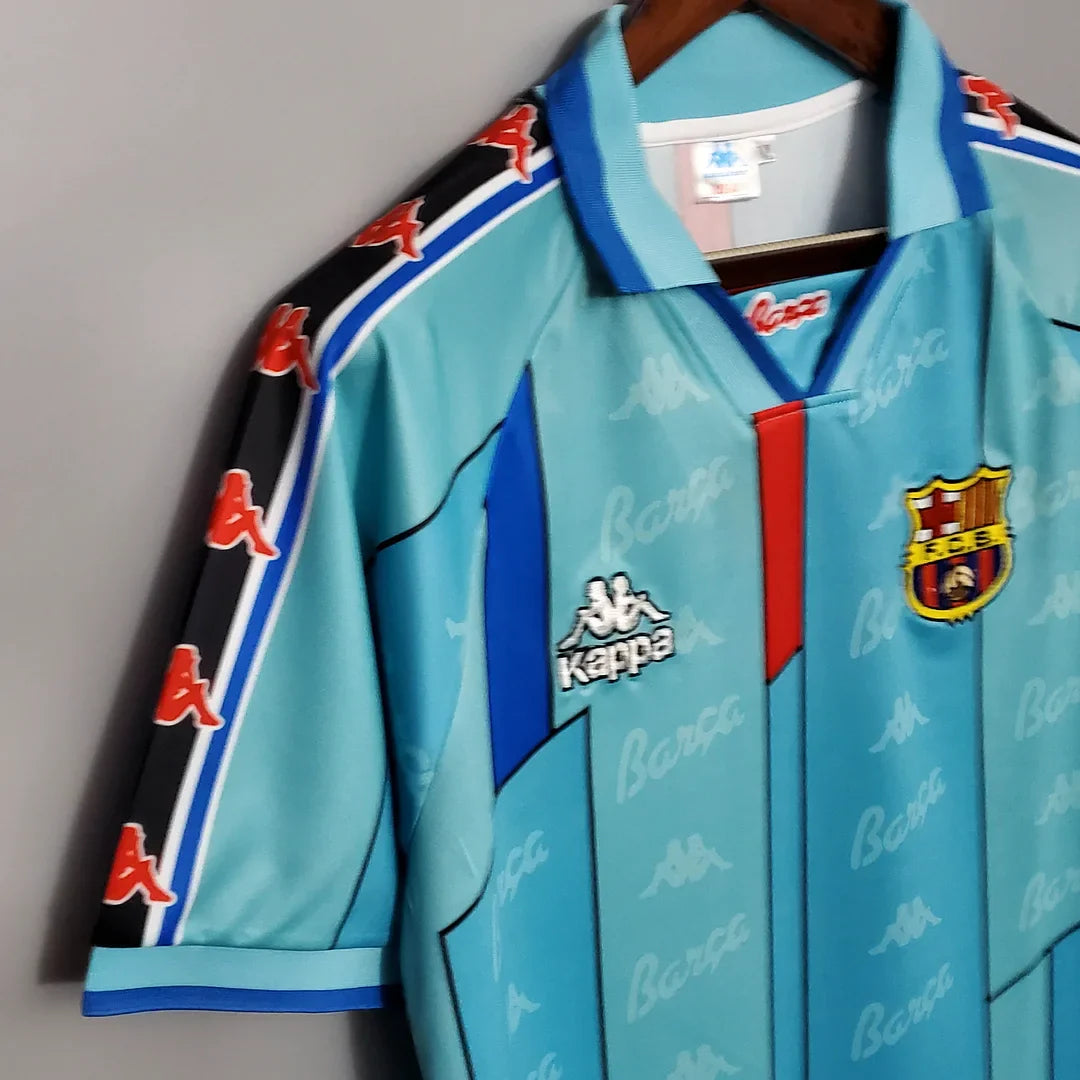 1996/1997 Retro Barcelona Away Football Shirt 1:1 Thai Quality FTBL4ALL