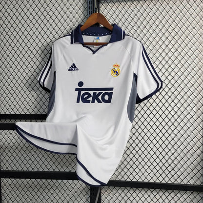 2000/2001 Retro Real Madrid Home Football Shirt 1:1 Thai Quality FTBL4ALL