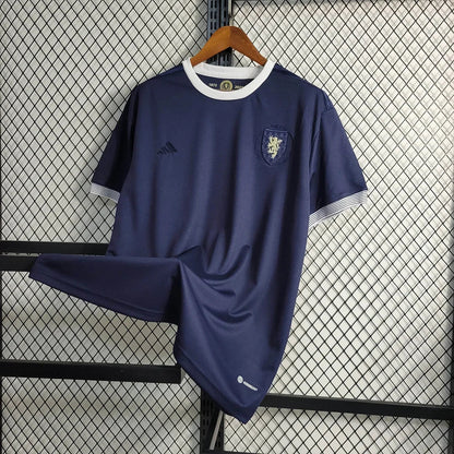 2023 Scotland 150th Anniversary Edition Navy Blue Football Shirt FTBL4ALL