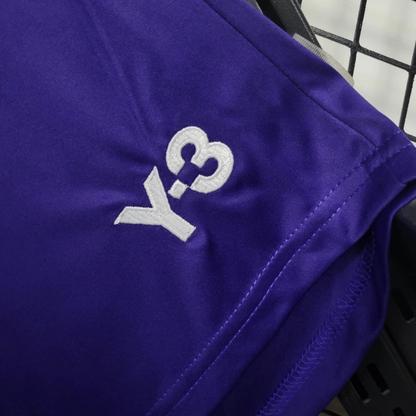2024/2025 Real Madrid Y-3 Special Edition Purple Shorts 1:1 Thai Quality FTBL4ALL