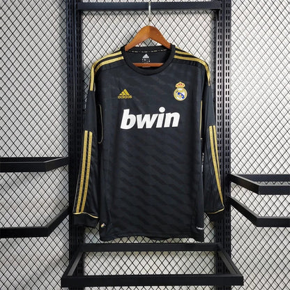 2011/2012 Long Sleeve Retro Real Madrid Away Football Shirt FTBL4ALL