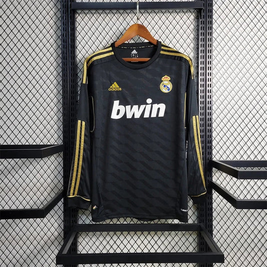 2011/2012 Long Sleeve Retro Real Madrid Away Football Shirt FTBL4ALL