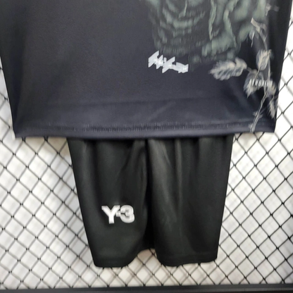2024/2025 Real Madrid Y-3 Special Edition Black Football Shirt 1:1 Thai Quality Kids Size FTBL4ALL