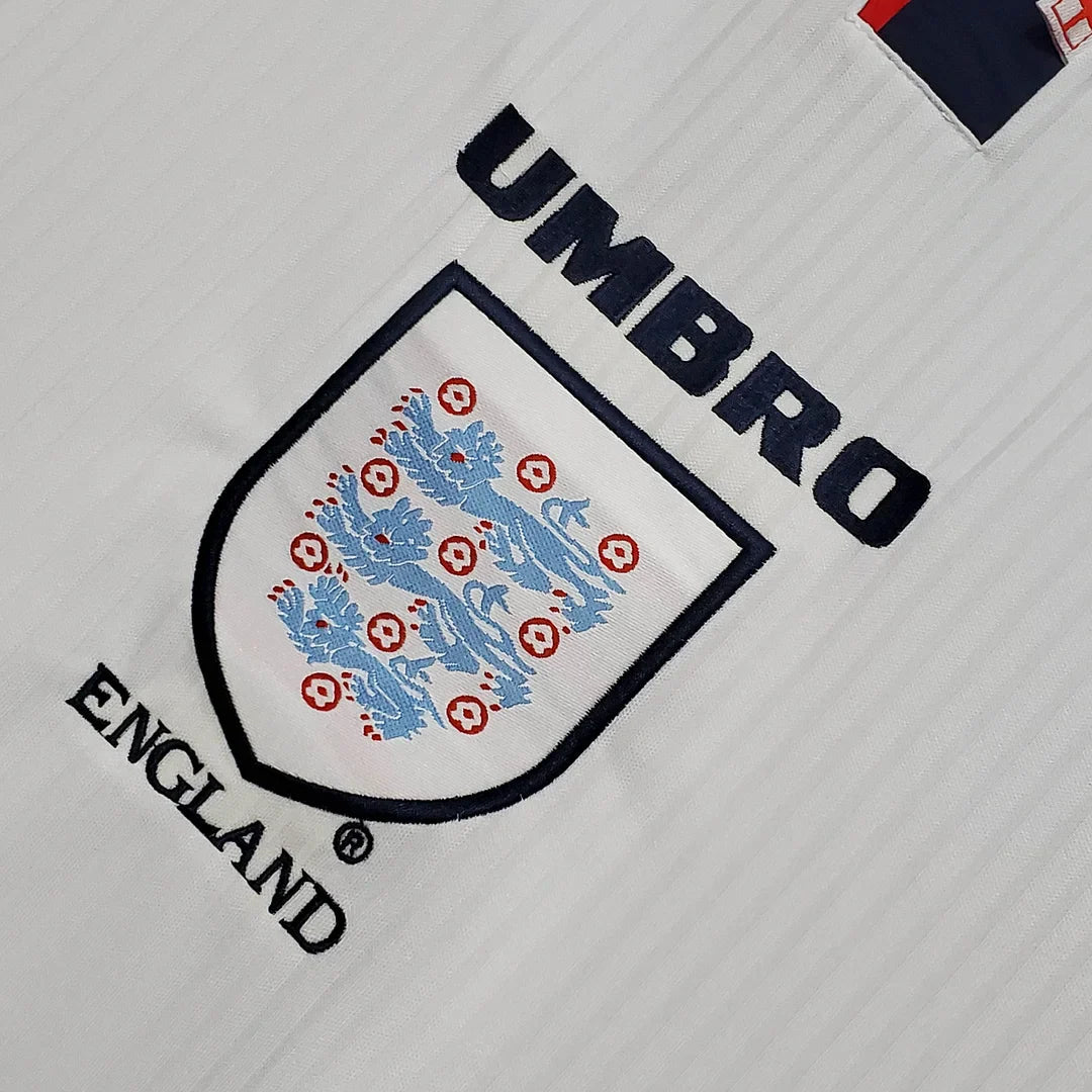 1998 Retro England Home Soccer Jersey FTBL4ALL