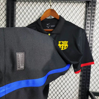 2023/2024 Barcelona POLO Black Shirt FTBL4ALL