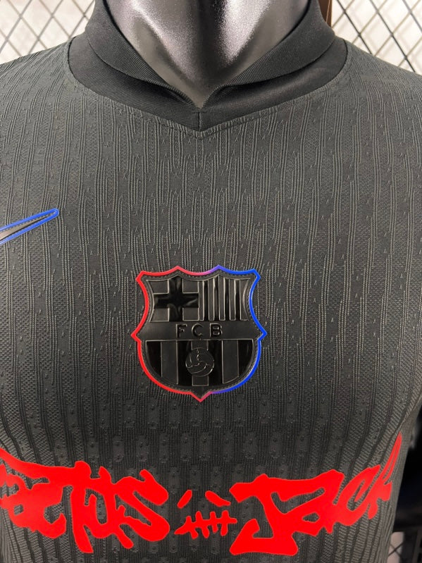 Barcelona x Travis Scott 24/25 Special Edition Football Jersey Player Version FTBL4ALL