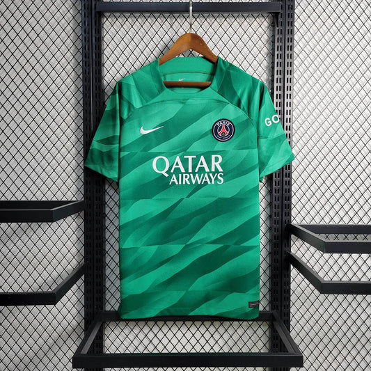 2023/2024 Psg Paris Saint-Germain Goalkeeper Green Football Shirt FTBL4ALL