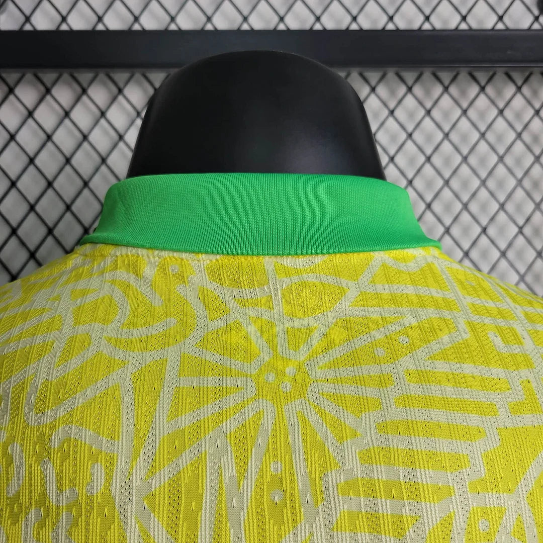 2024 Brazil Home Soccer Jersey - Player Version FTBL4ALL